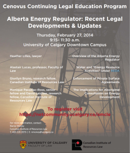 Cenovus Continuing Legal Education Progrxam